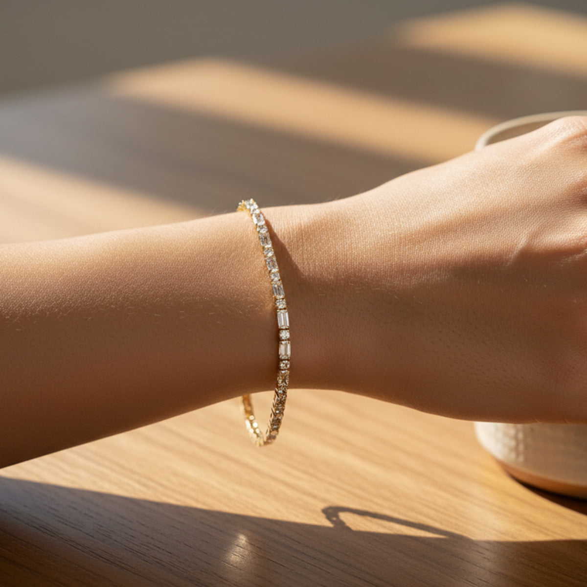 Liu Jo crystals gold bracelet - LJ2687