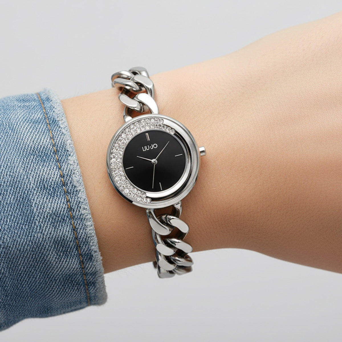 Liu Jo Dancing Chain Black Watch - TLJ2239