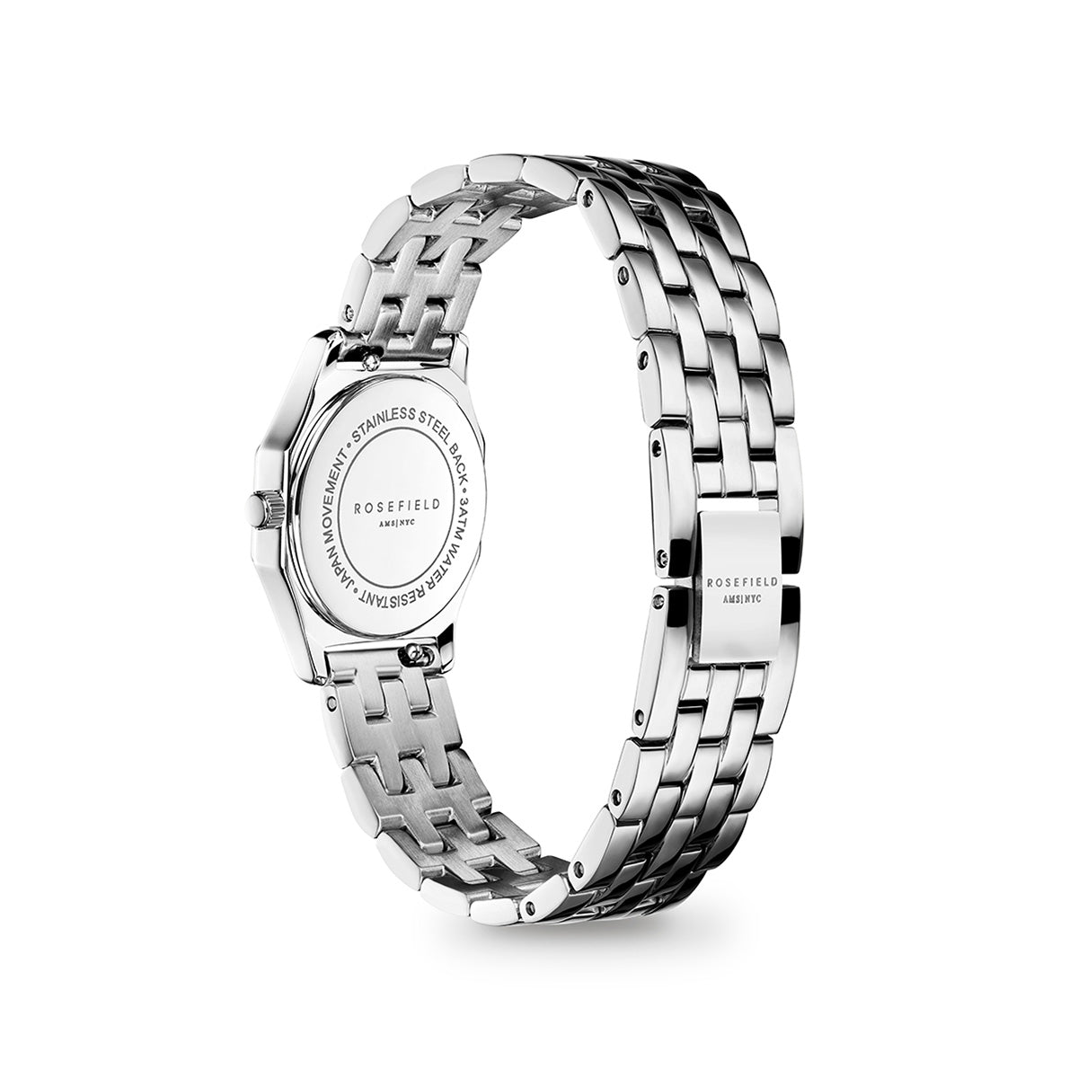 Rosefield Gemme White Steel Silver - GWSSS-G04