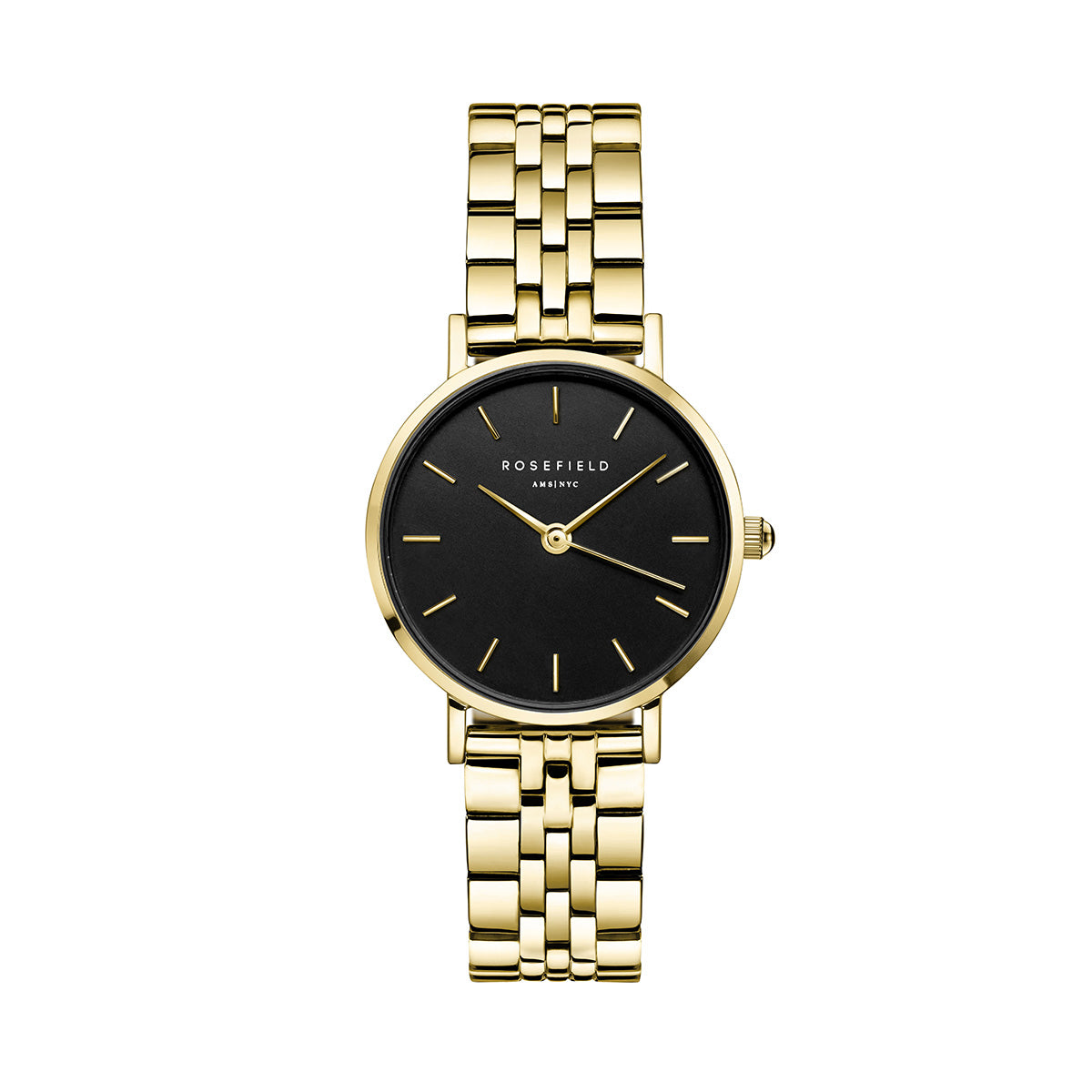 Rosefield The Small Edit Black Steel Gold - 26BSG-268