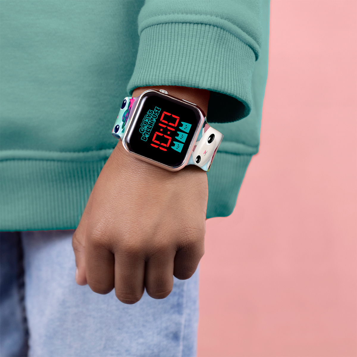 Gabby's Dollhouse Printed Strap LED Watch - GD00077