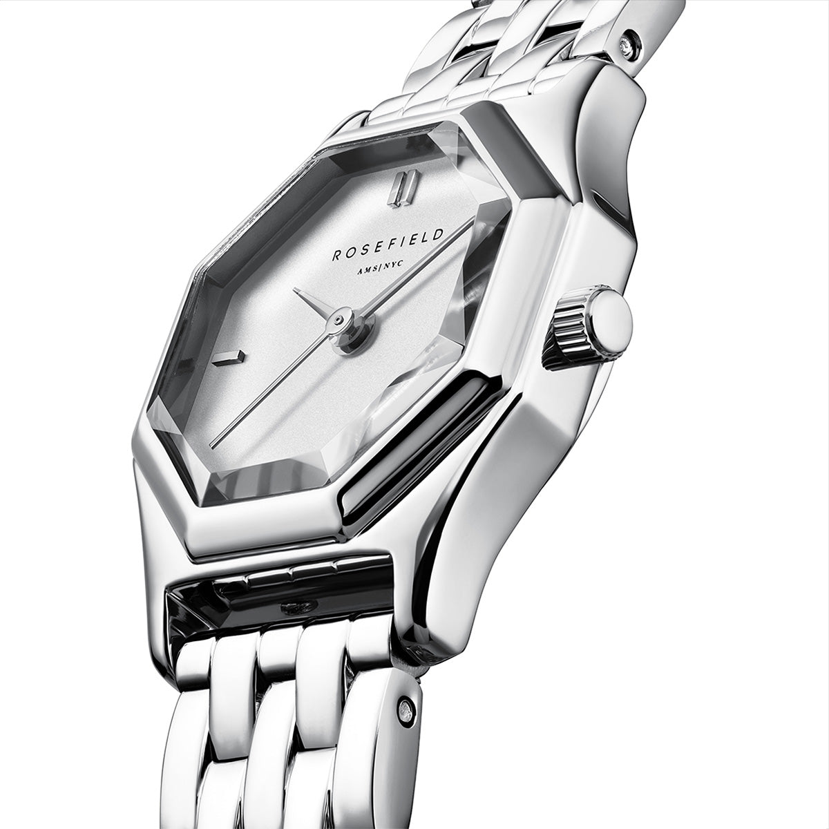 Rosefield Gemme White Steel Silver - GWSSS-G04