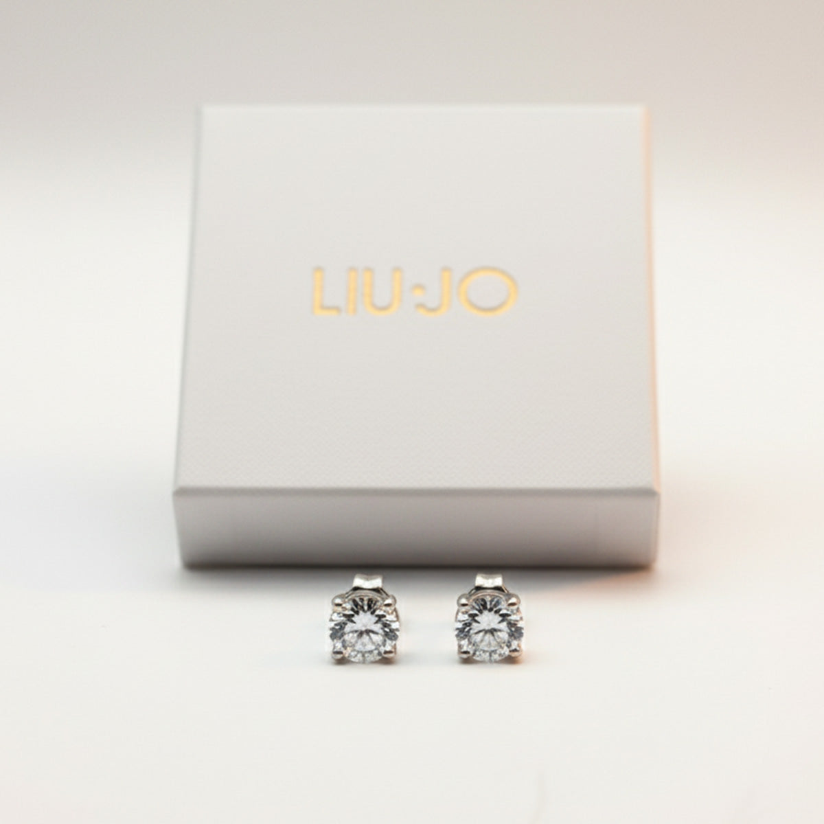 Liu Jo silver earring stud - LJ2560