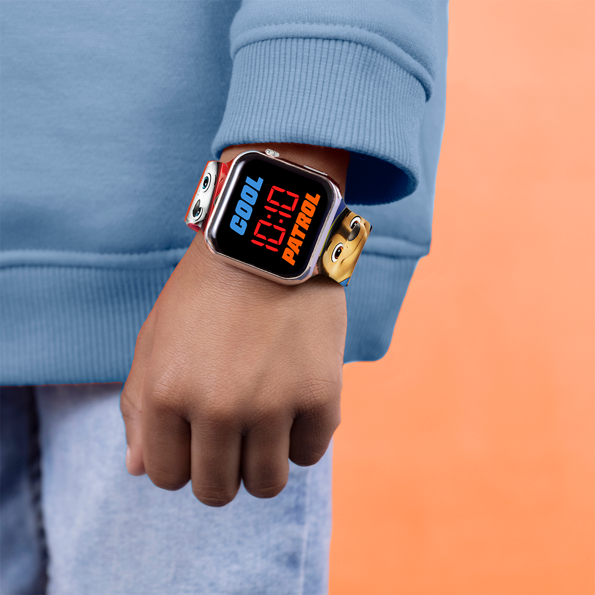 Paw Patrol Printed Strap LED Watch - PW20003