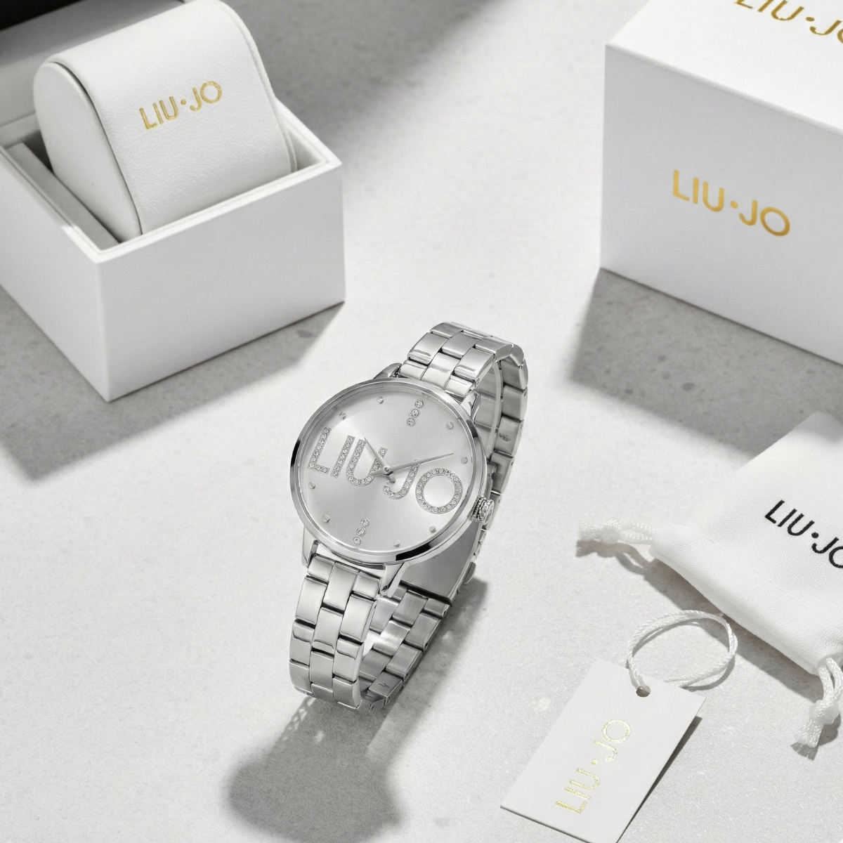Liu Jo Indentity Couple Plus Silver Watch - TLJ2036
