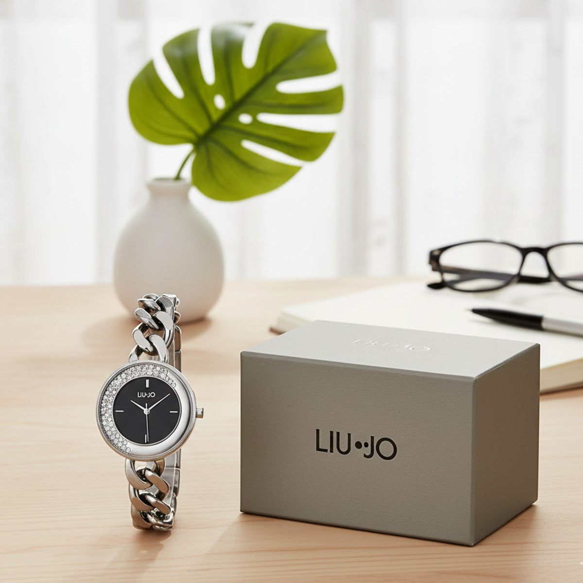 Liu Jo Dancing Chain Black Watch - TLJ2239