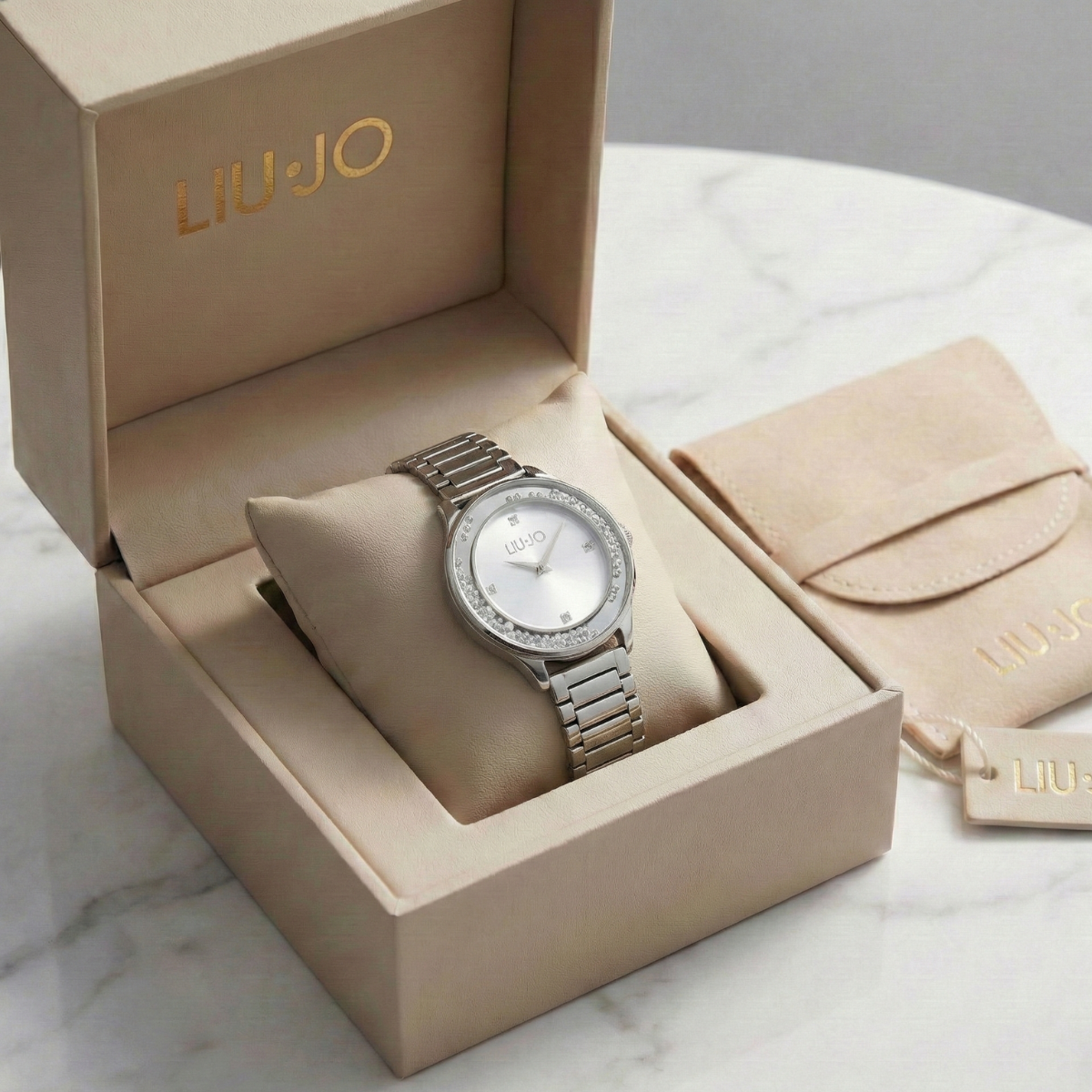 Liu Jo Dancing Shine Silver Watch - TLJ2340