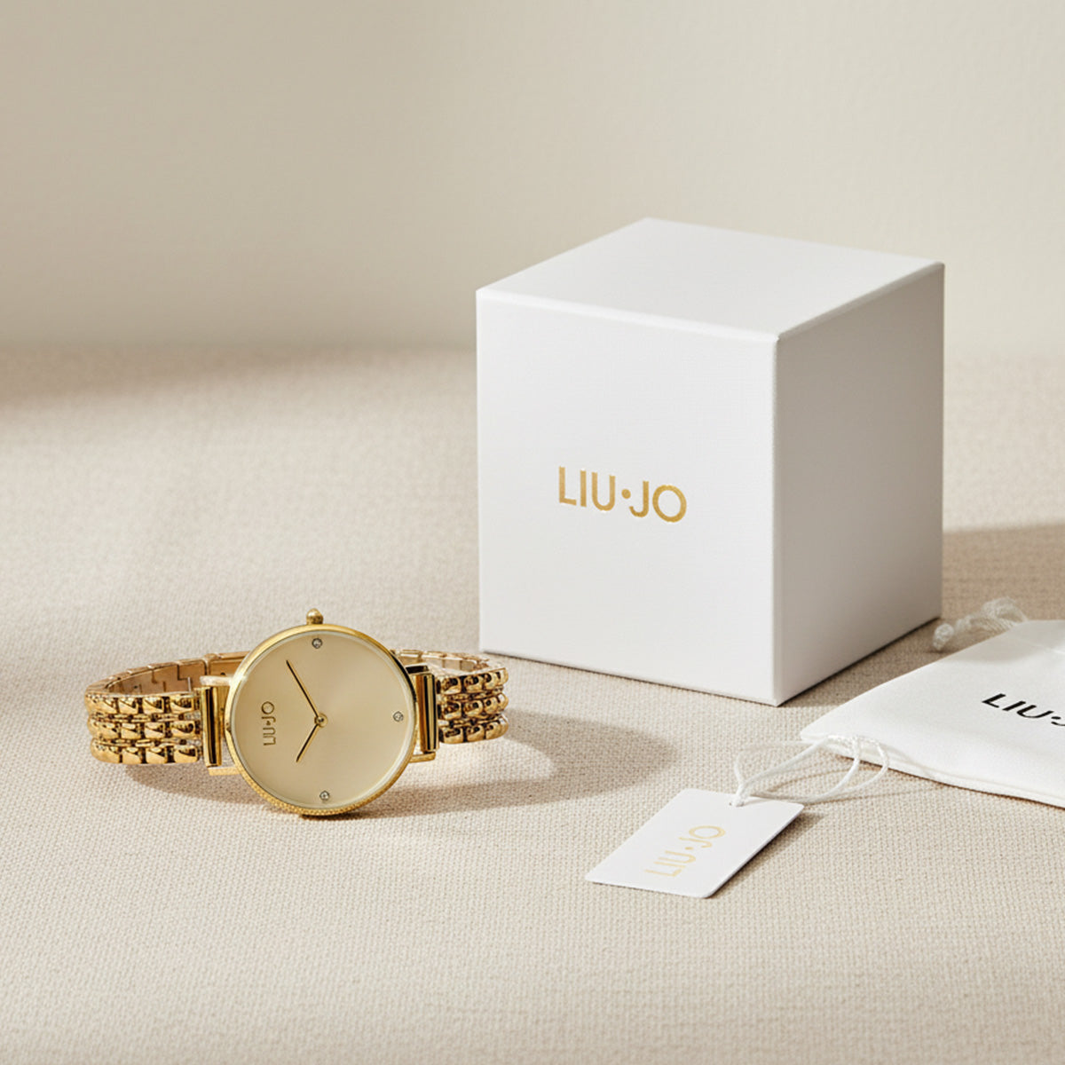 Liu Jo Framework Gold Watch - TLJ1387