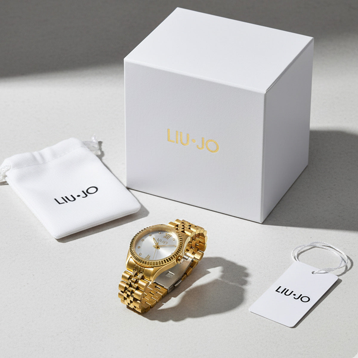 Liu Jo Casual Tiny Gold Watch - TLJ1137
