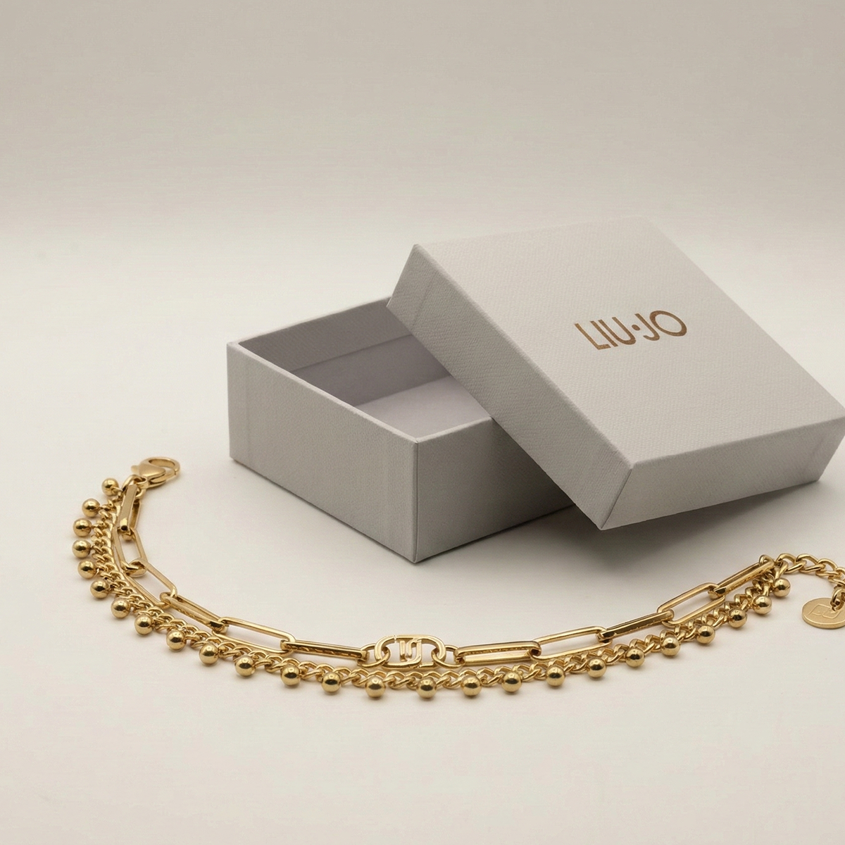 Liu Jo Vessel Gold Bracelet - LJ3004