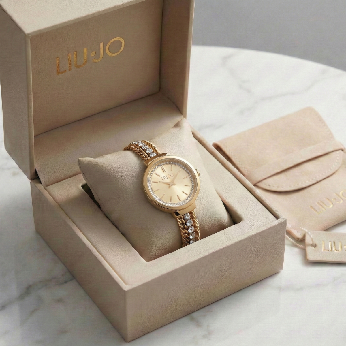 Liu Jo Ensemble Rose Gold Watch - TLJ2367