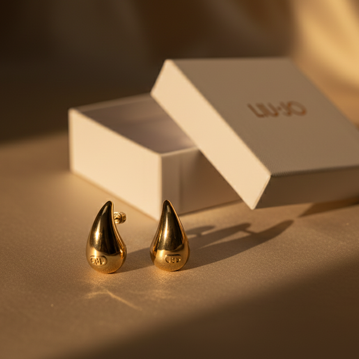 Liu Jo Dust XS Gold Earrings - LJ2798