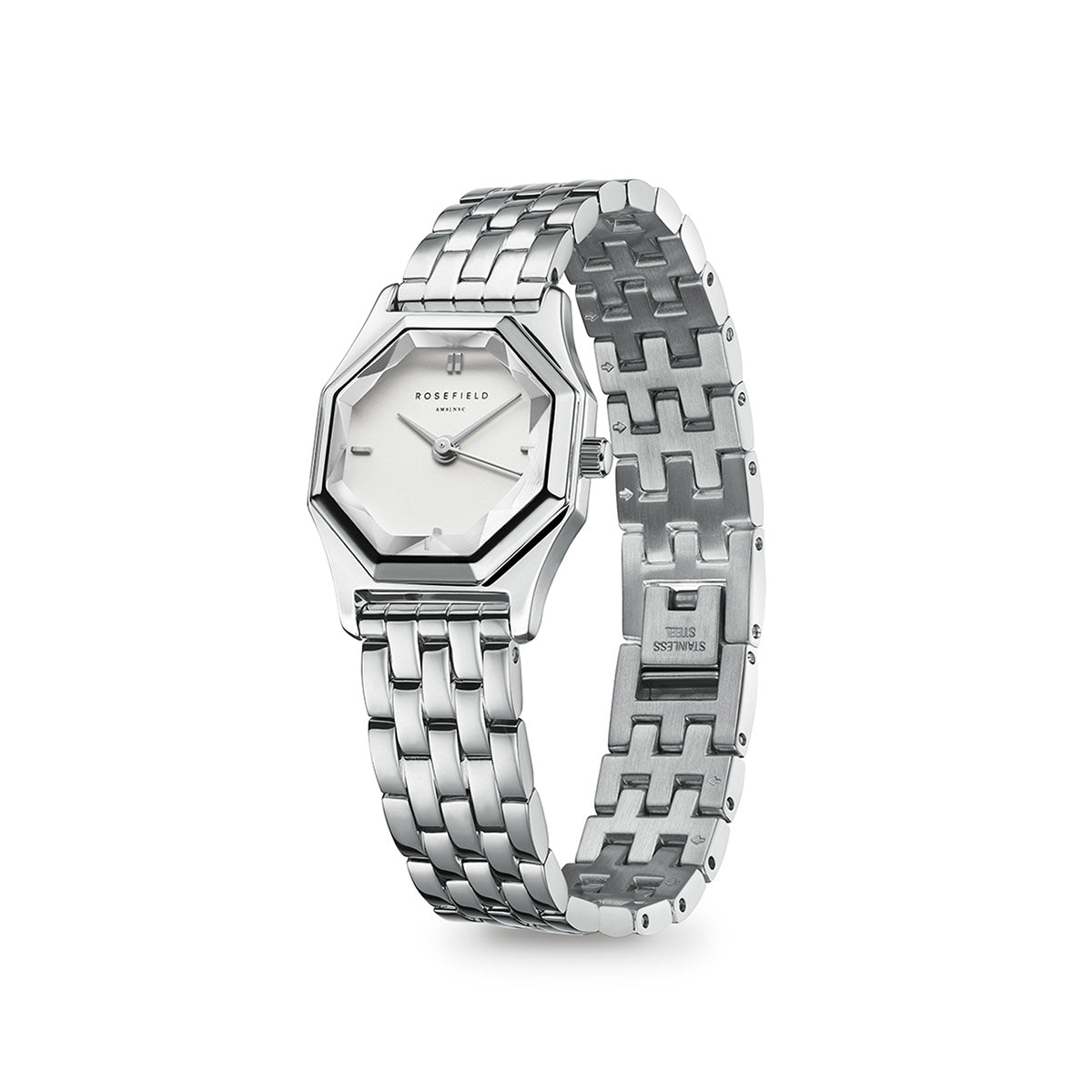 Rosefield Gemme White Steel Silver - GWSSS-G04