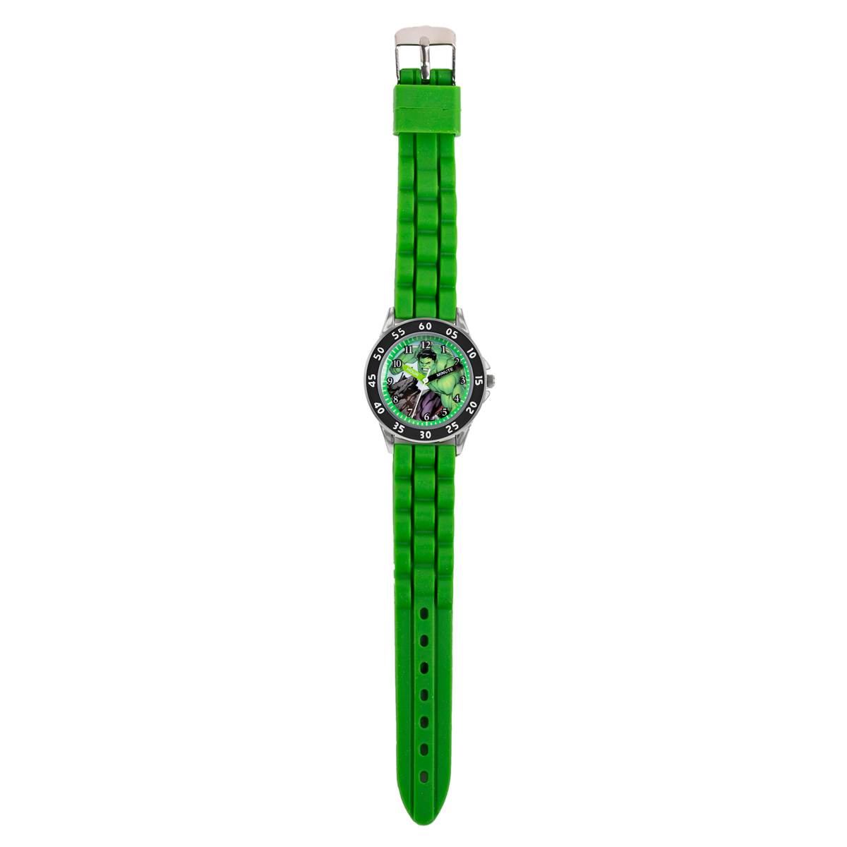 Disney Marvel Avengers Green Silicon Strap Watch - AVG9032