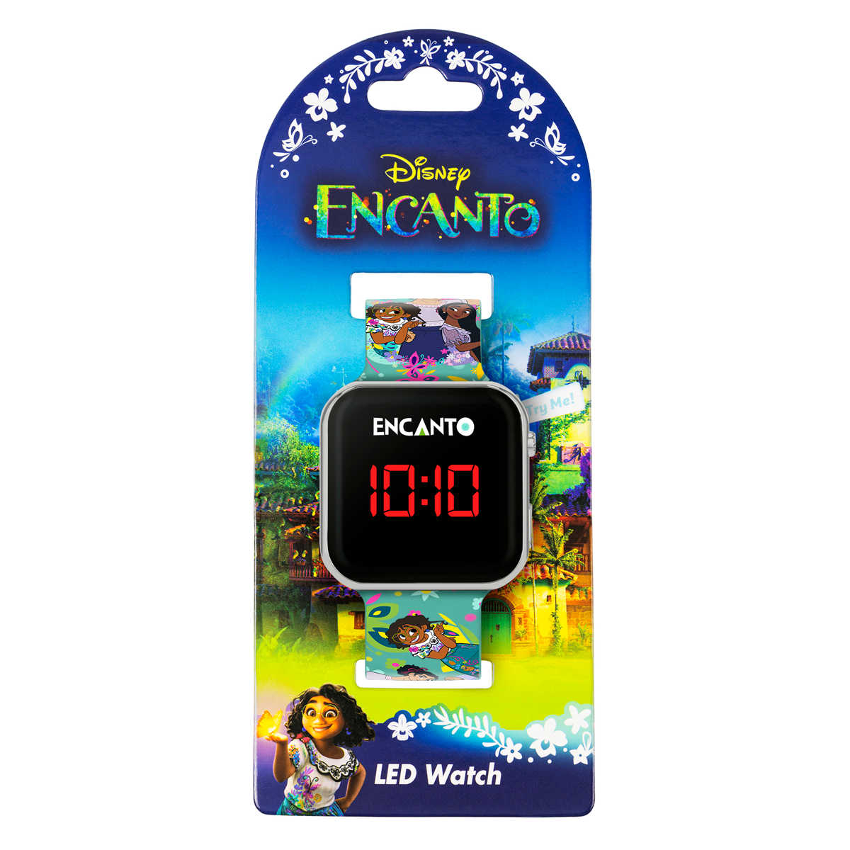 Disney Encanto LED Watch with Printed Strap - ENC4022
