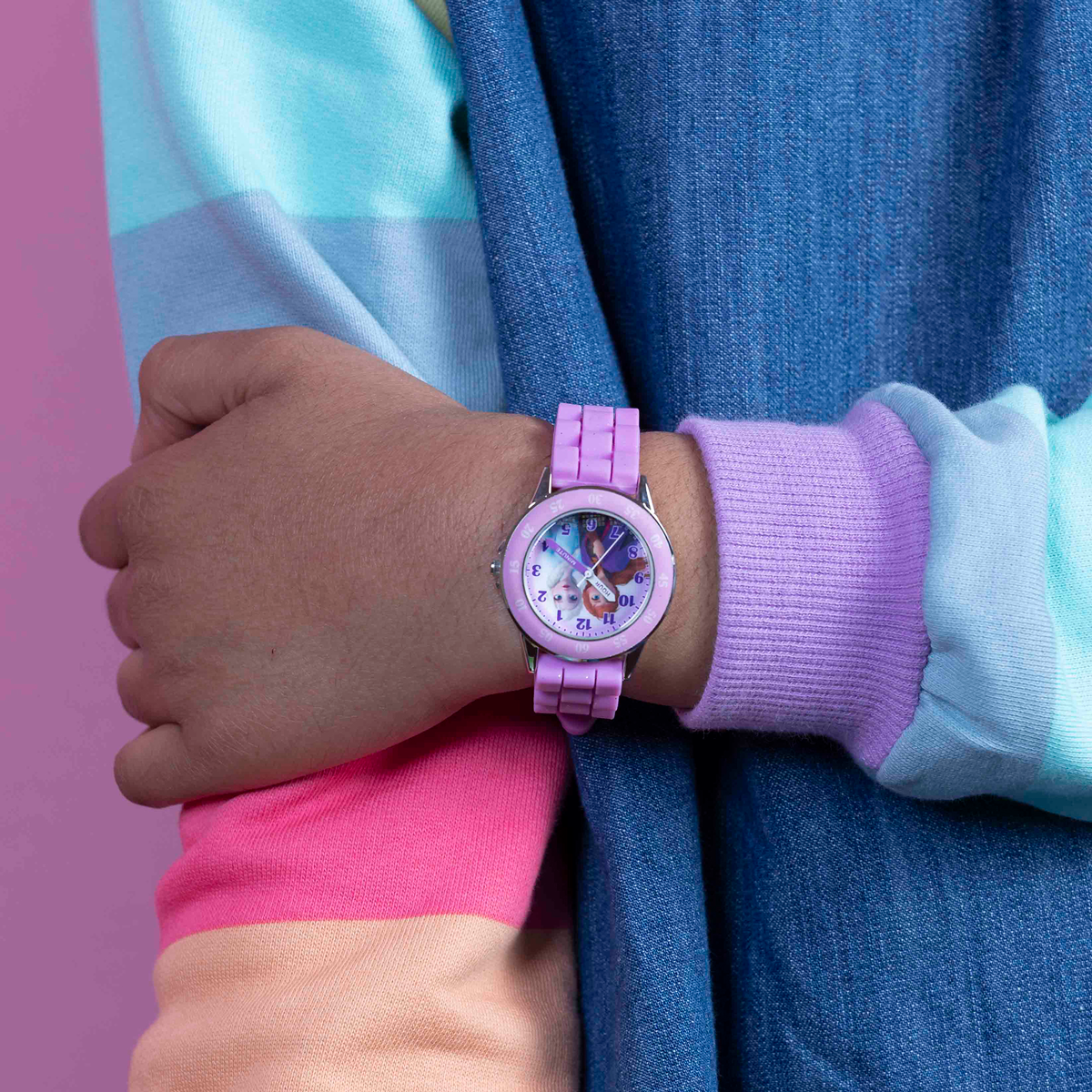 Disney Frozen 2 Purple Silicon Strap Watch - FZN9505ARG