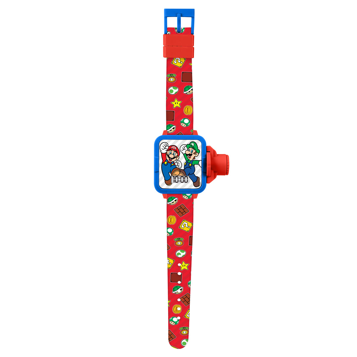 Mario Red Strap Projection Watch-GSM4206