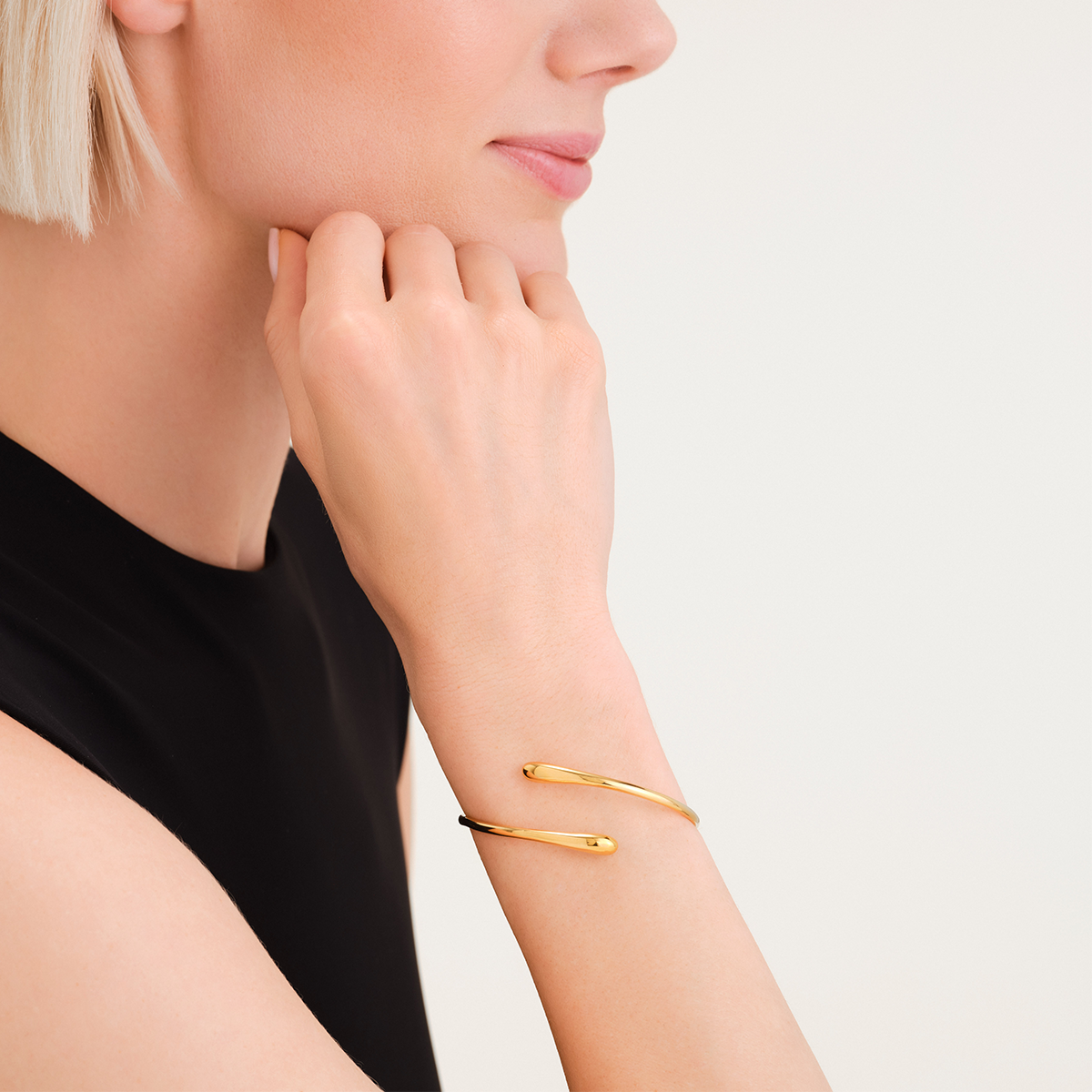 Rosefield Contrarié Cuff Bangle - JBCBG-J1047