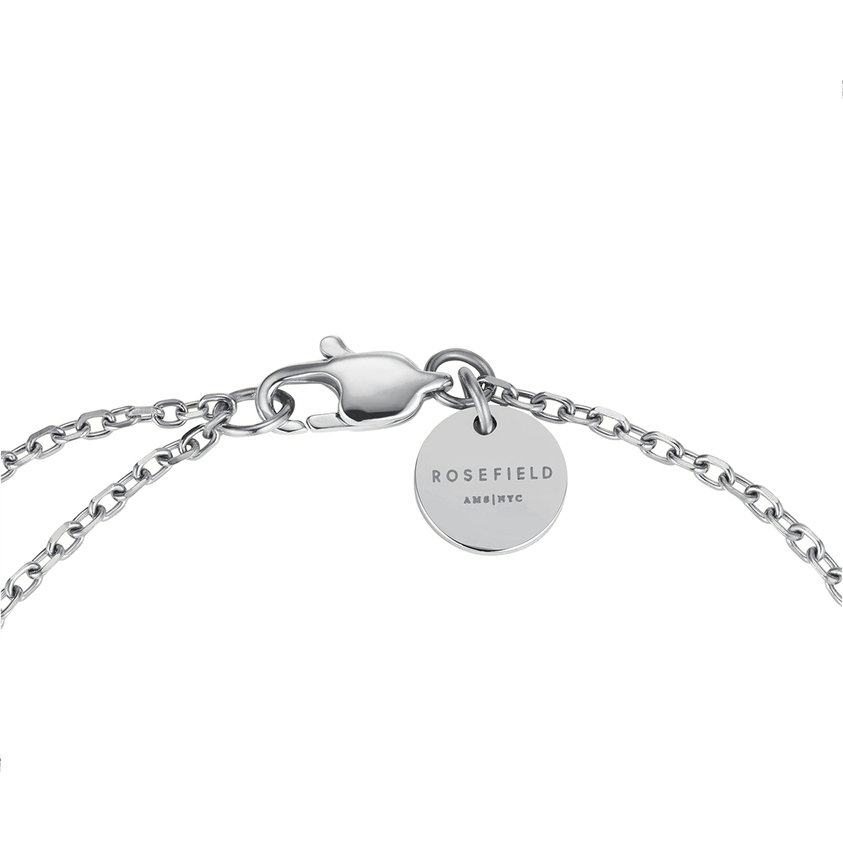 Rosefield Triple Crystals Bracelet Silver - JBTCS-J1021