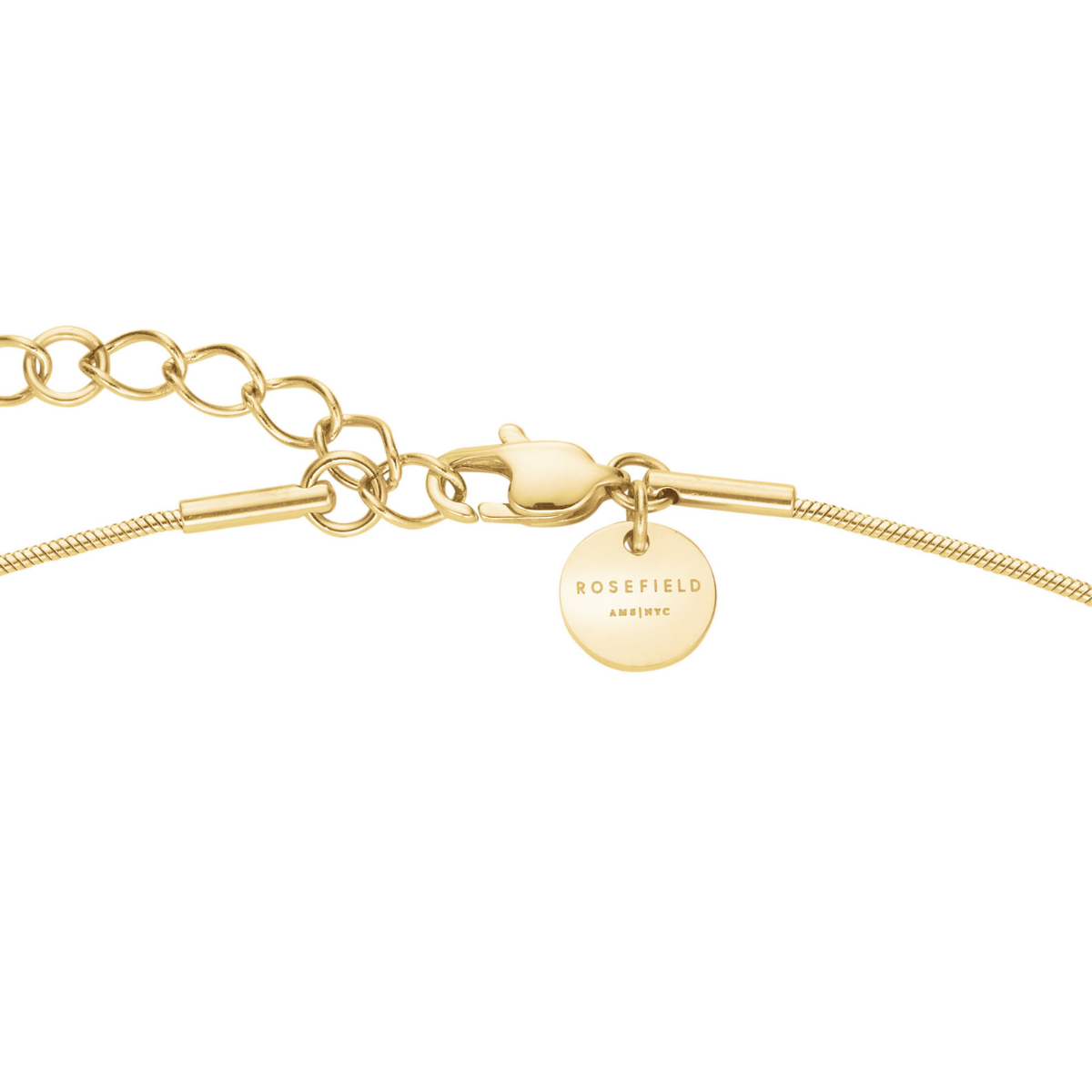 Rosefield Bold Solitary Coin Necklace Gold - JNBCG-J1206