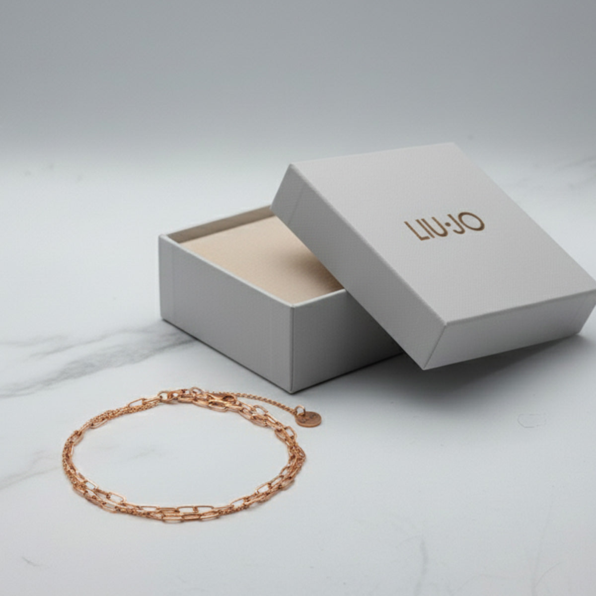 Liu Jo Ivy Rosegold Bracelet - LJ2367