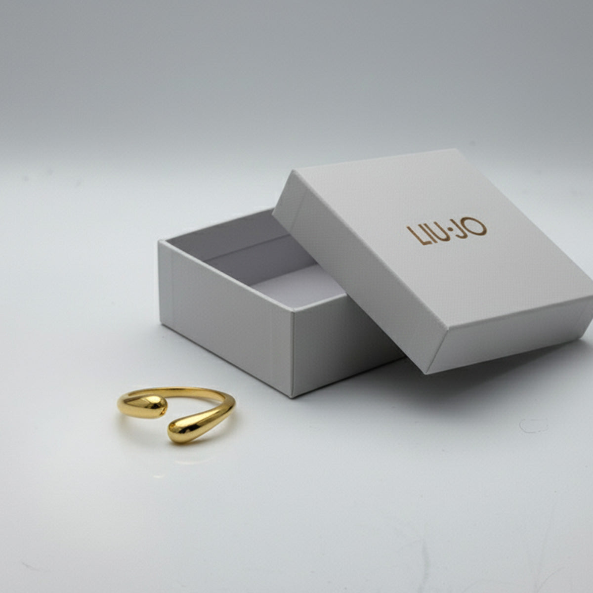 Liu Jo Halo Gold Ring - LJ2387