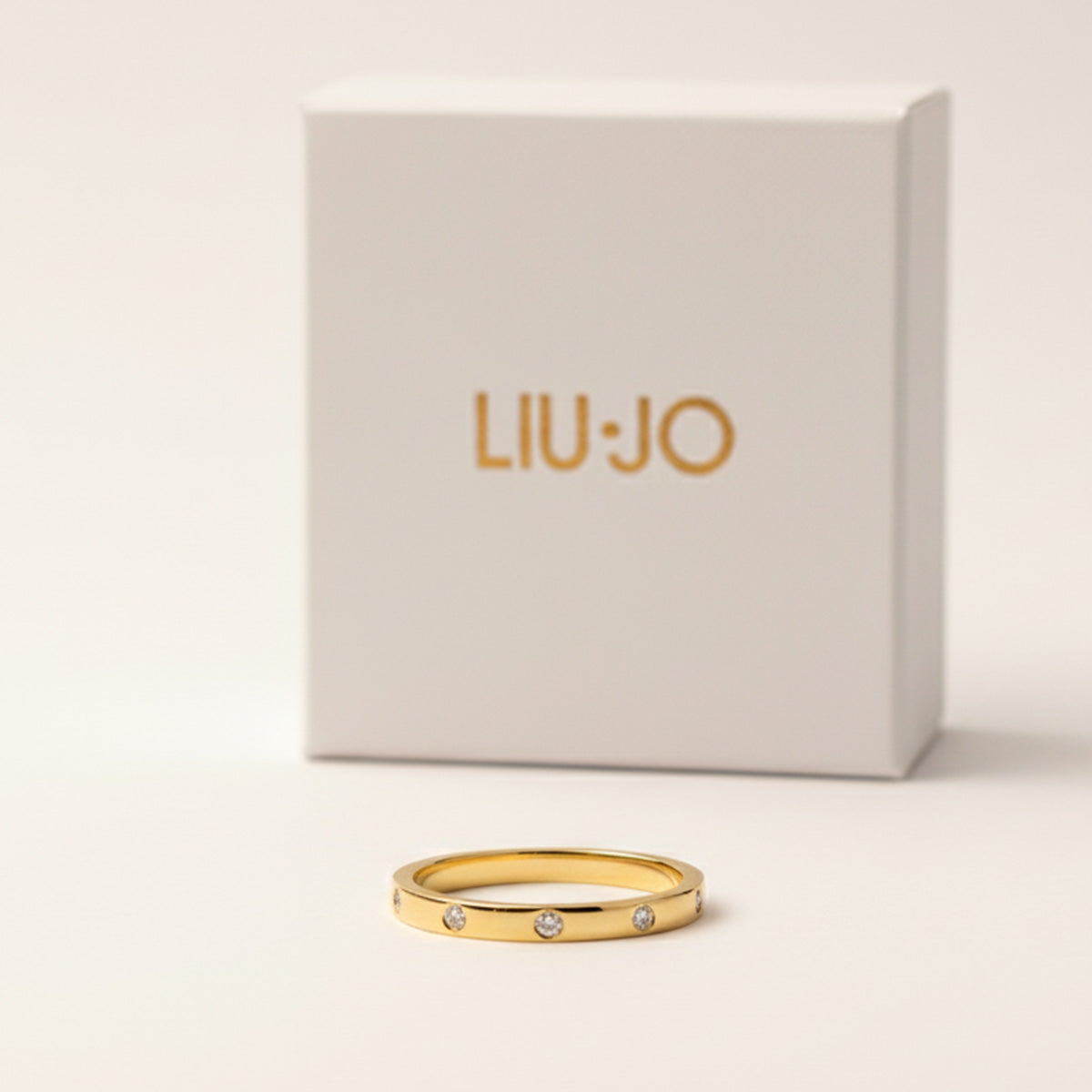 Liu Jo Rina Gold Ring - LJ2463