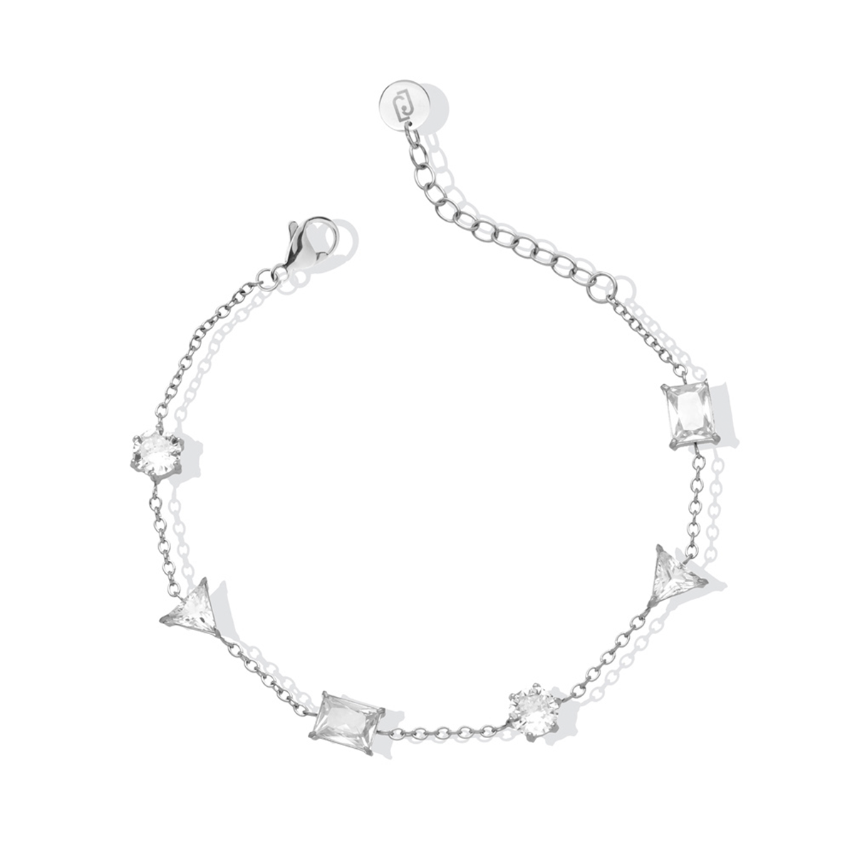 Liu Jo Bloom Bracelet Pair (Gold + Silver)
