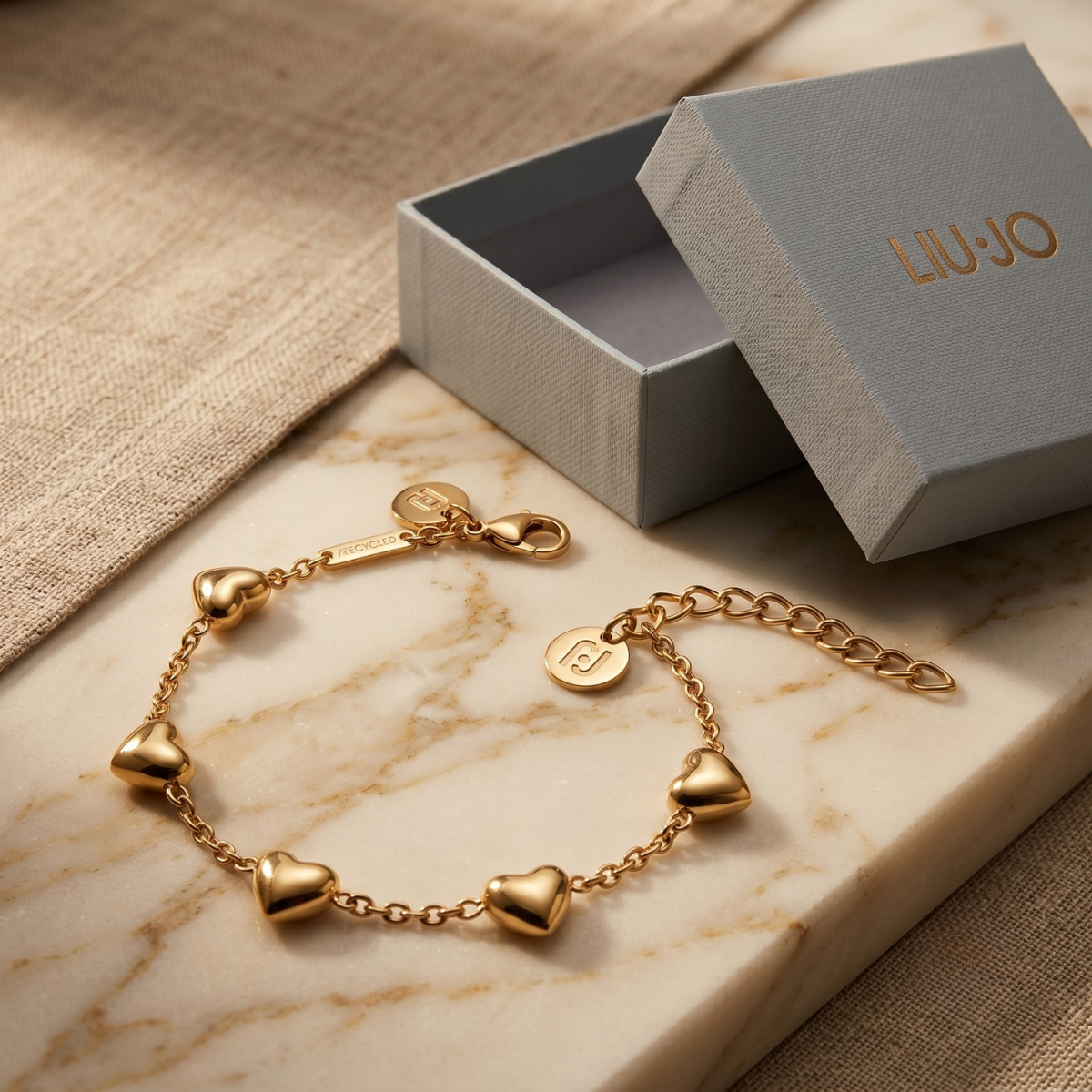 Liu Jo Aria Gold Bracelet - LJ3192