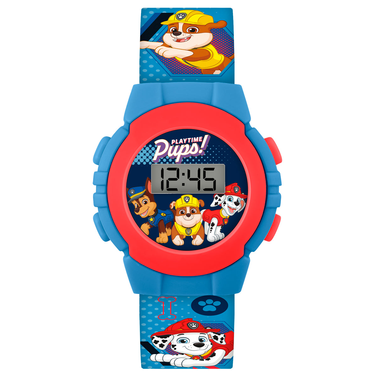 Nickelodeon Paw Patrol Blue and Red Digital Watch - PAW4555