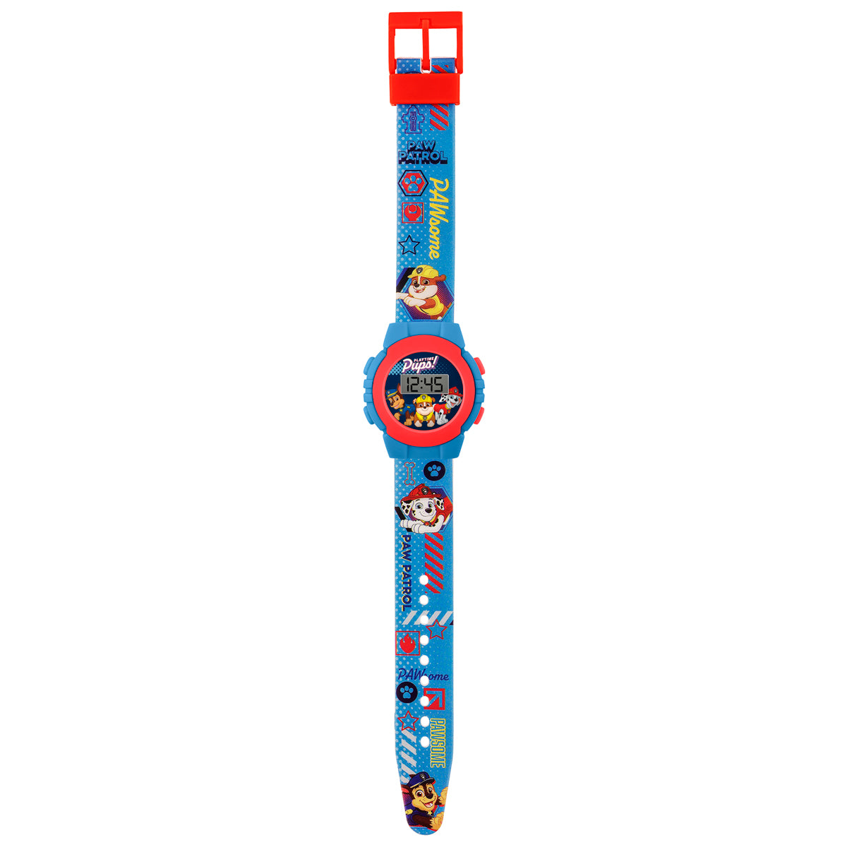 Nickelodeon Paw Patrol Blue and Red Digital Watch - PAW4555