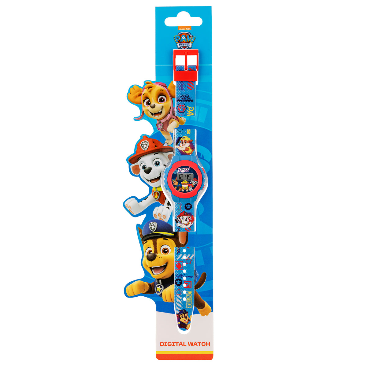 Nickelodeon Paw Patrol Blue and Red Digital Watch - PAW4555