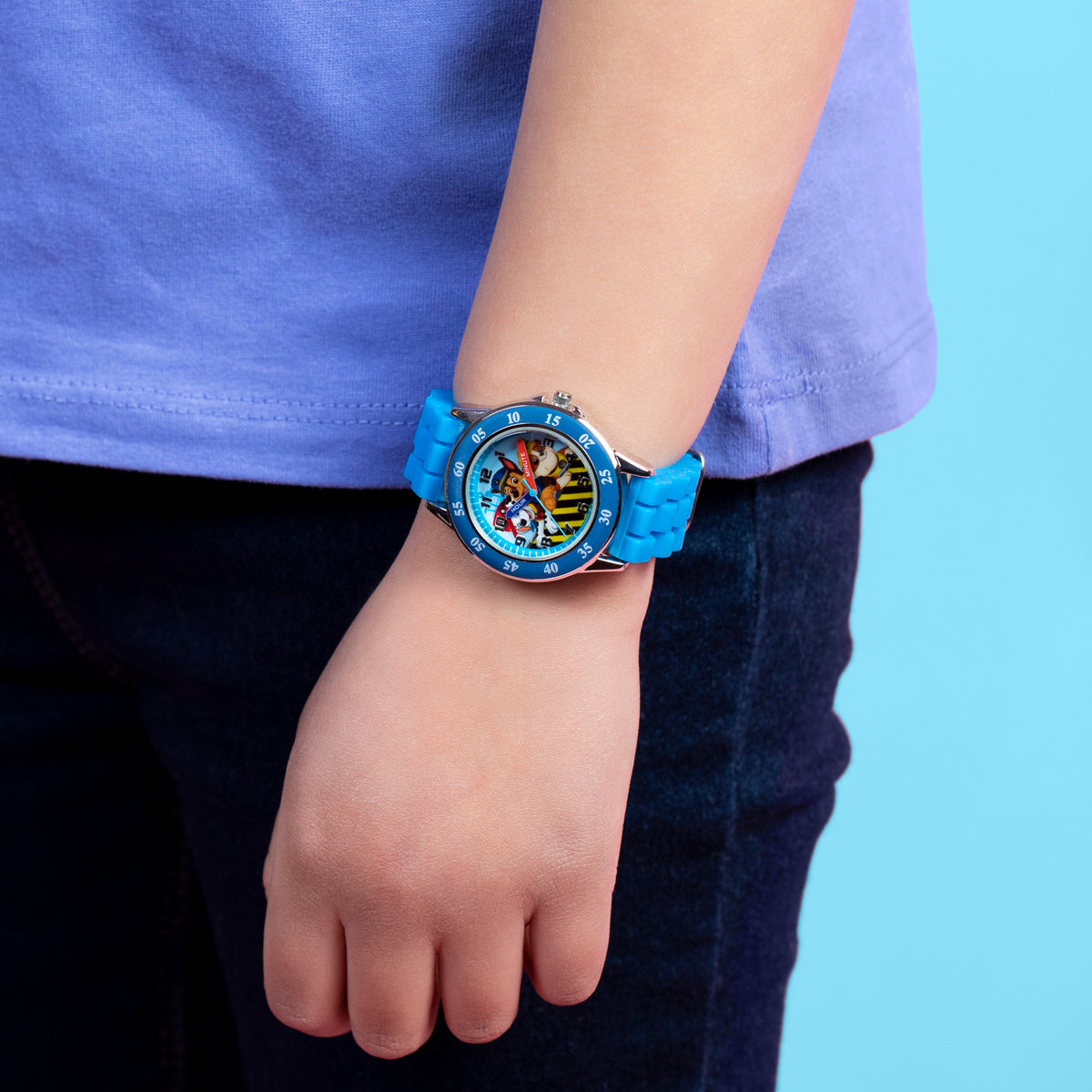 Nickelodeon Paw Patrol Blue Silicon Strap Watch - PAW9030