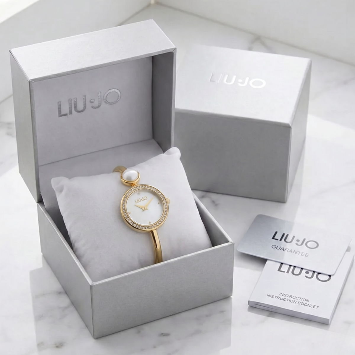 Liu Jo Pietra Gold Stainless Steel Watch - TLJ2808