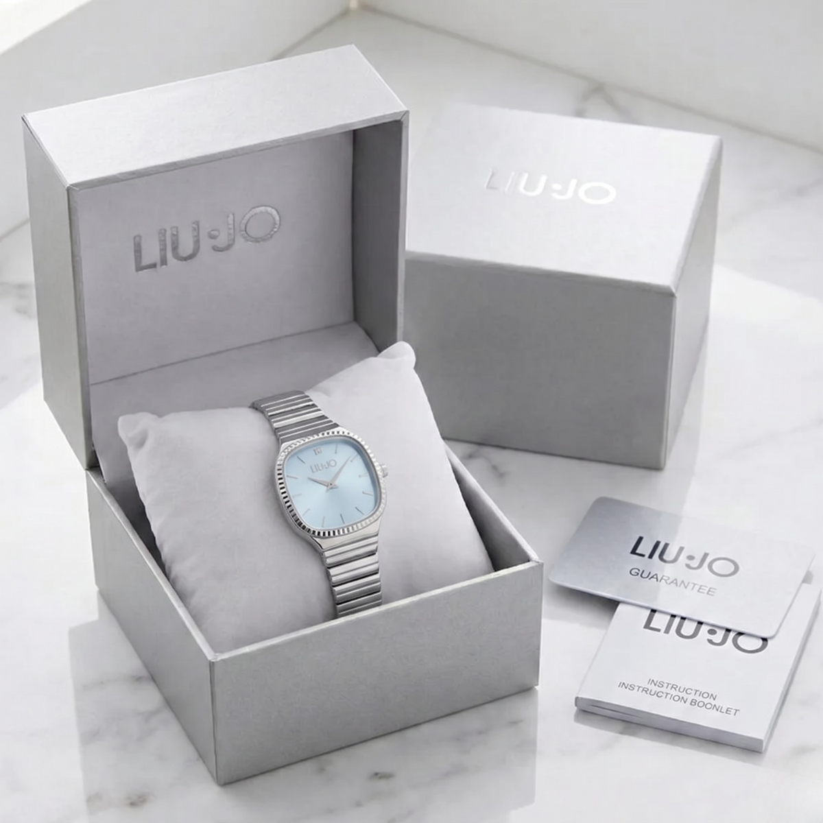 Liu Jo Belmira Blue Dial Silver Stainless Steel Watch - TLJ2823