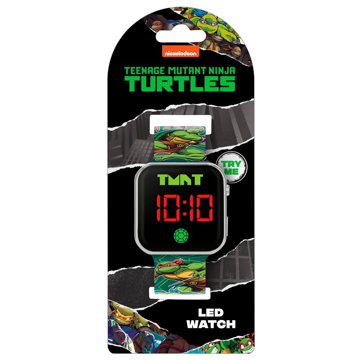Teenage Mutant Ninja Turtles LED Strap Watch - TMR4146