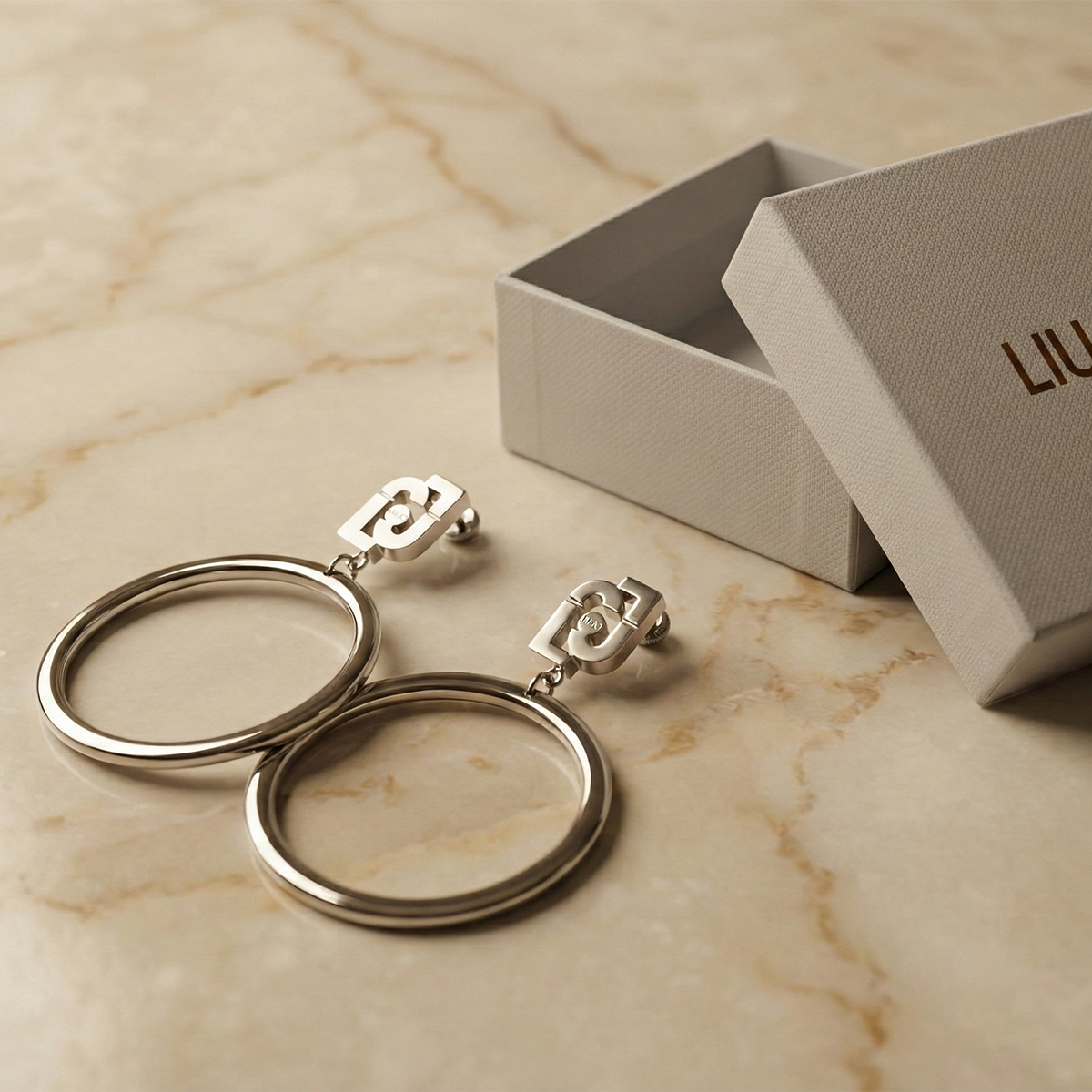 Liu Jo Aura Silver Earrings - LJ3055