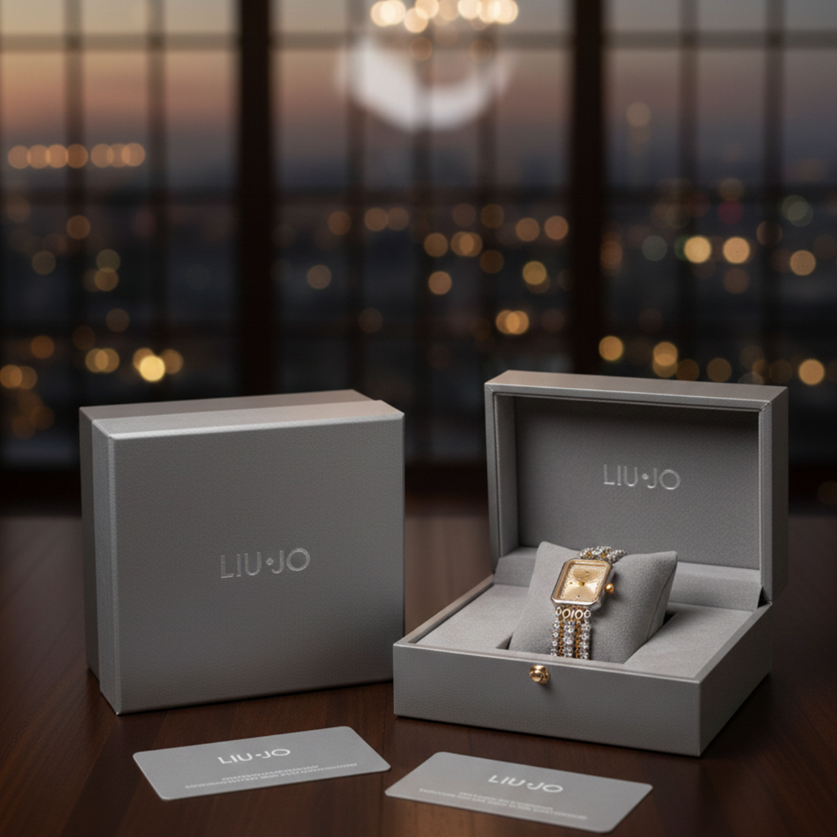 Liu Jo Chains Bijou Dual Tone Stainless Steel Watch - TLJ2672