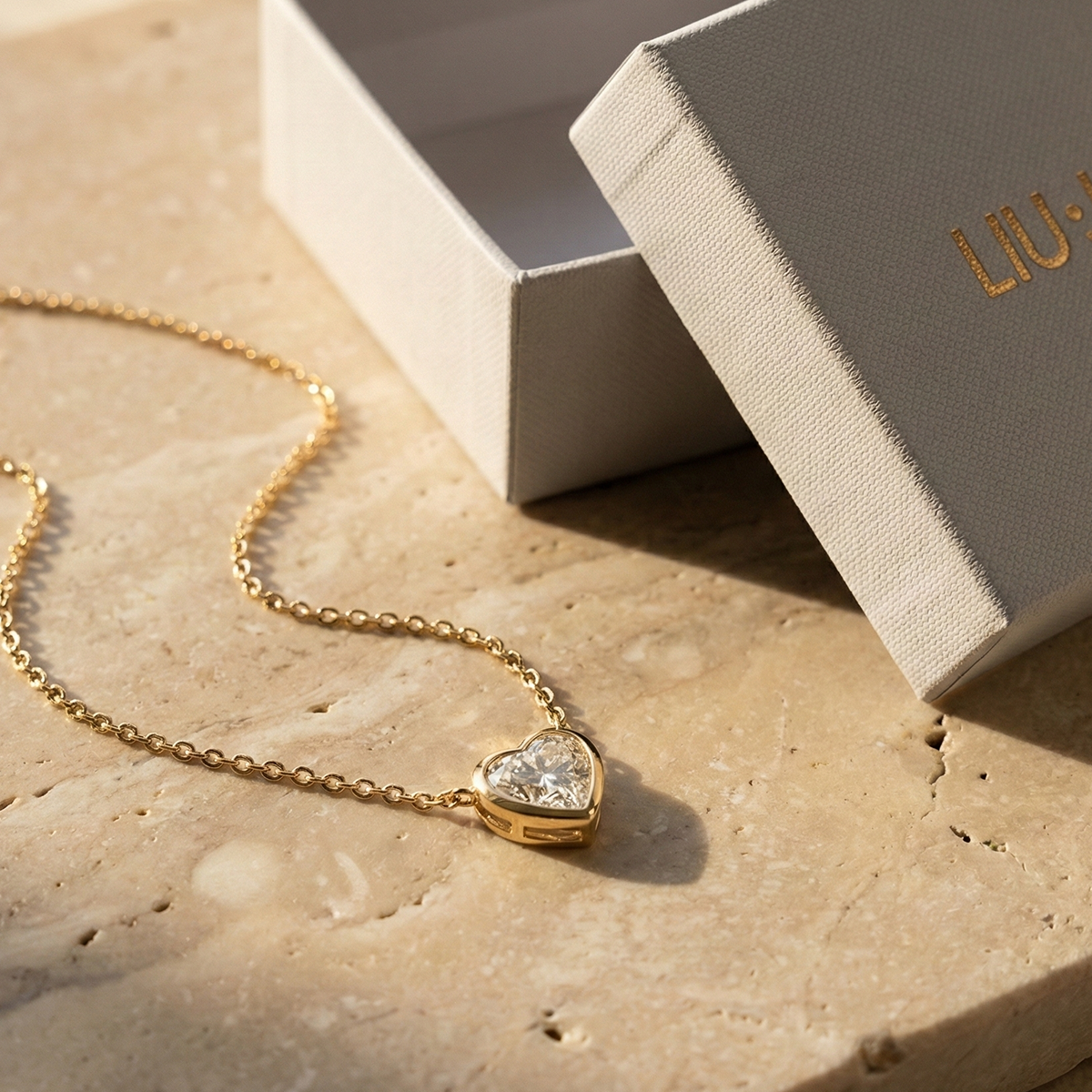 Liu Jo Lovel Gold Necklace - LJ2531