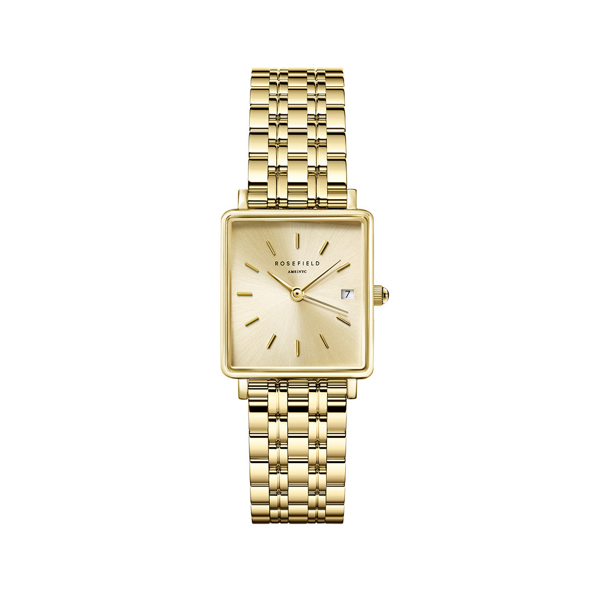 Rosefield Boxy XS Champagne Steel Gold - QCGSG-Q048