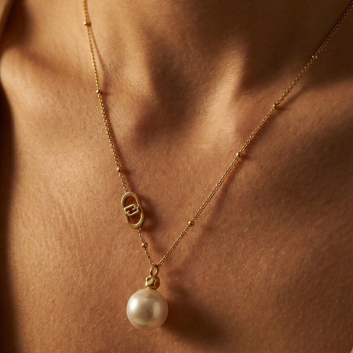 Liu Jo Terra Gold Necklace - LJ3015