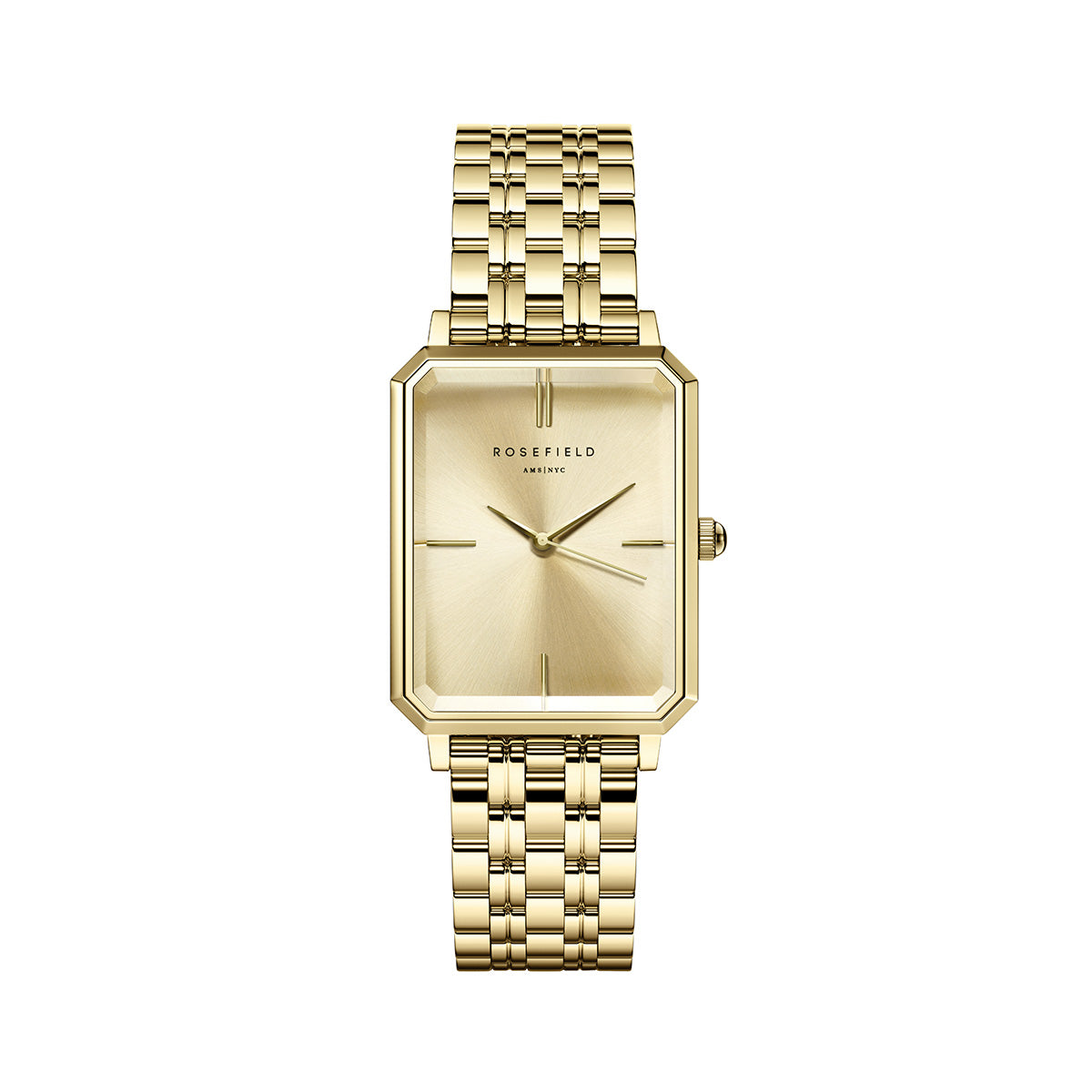 Rosefield Octagon Champagne Steel Gold - OCGSG-O65