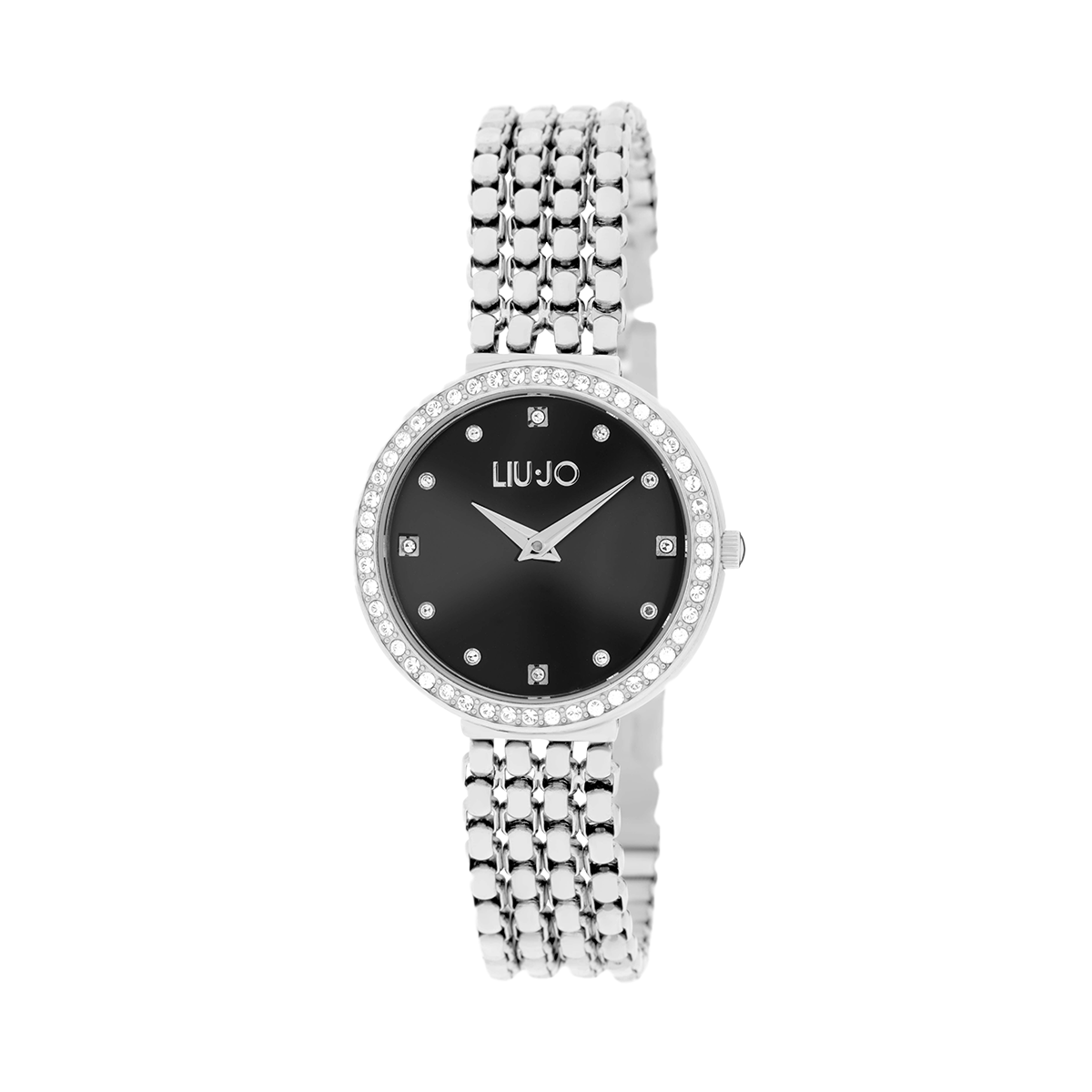 Liu Jo Chains Clear Black Watch - TLJ2197