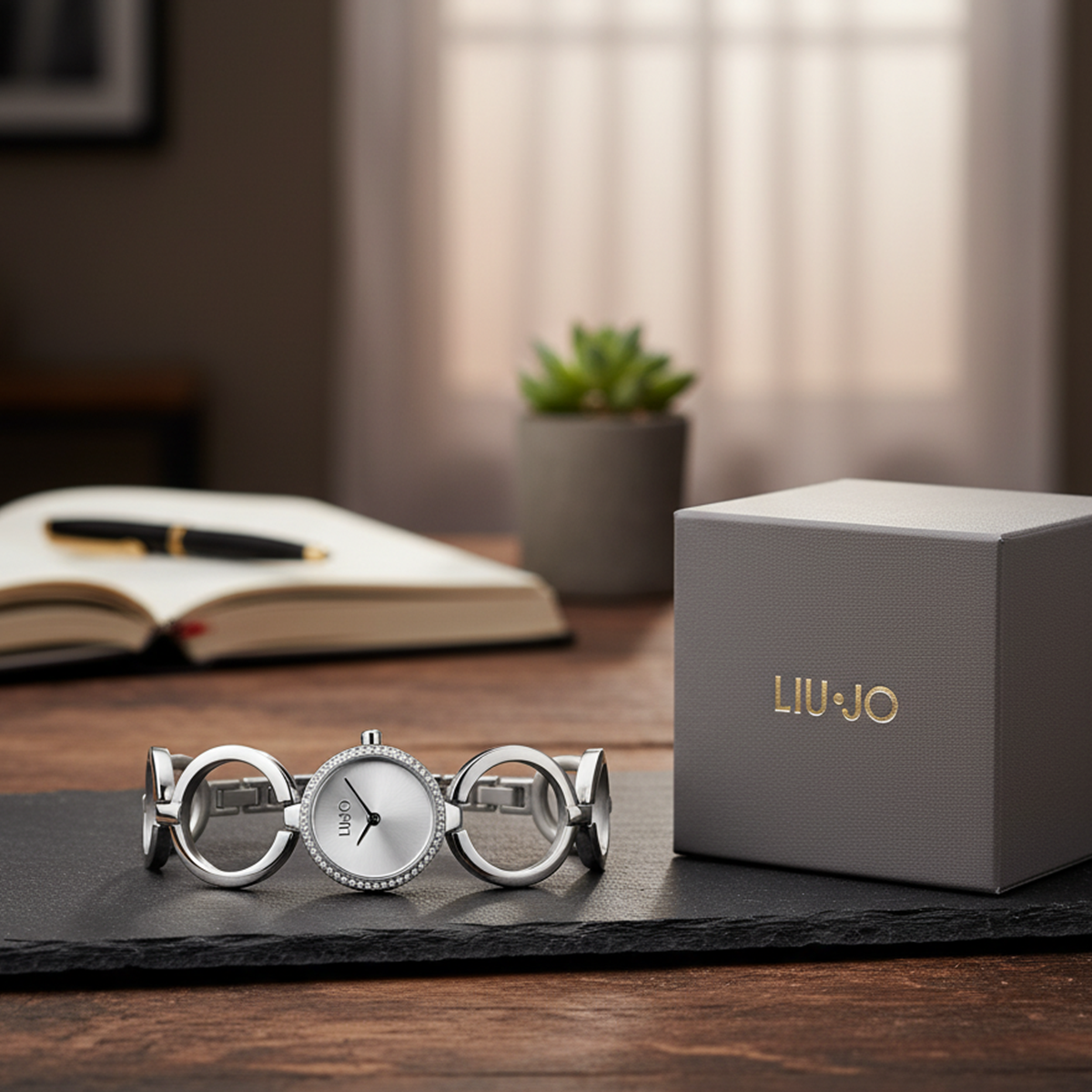 Liu Jo Fashion Rings Silver Watch - TLJ2323