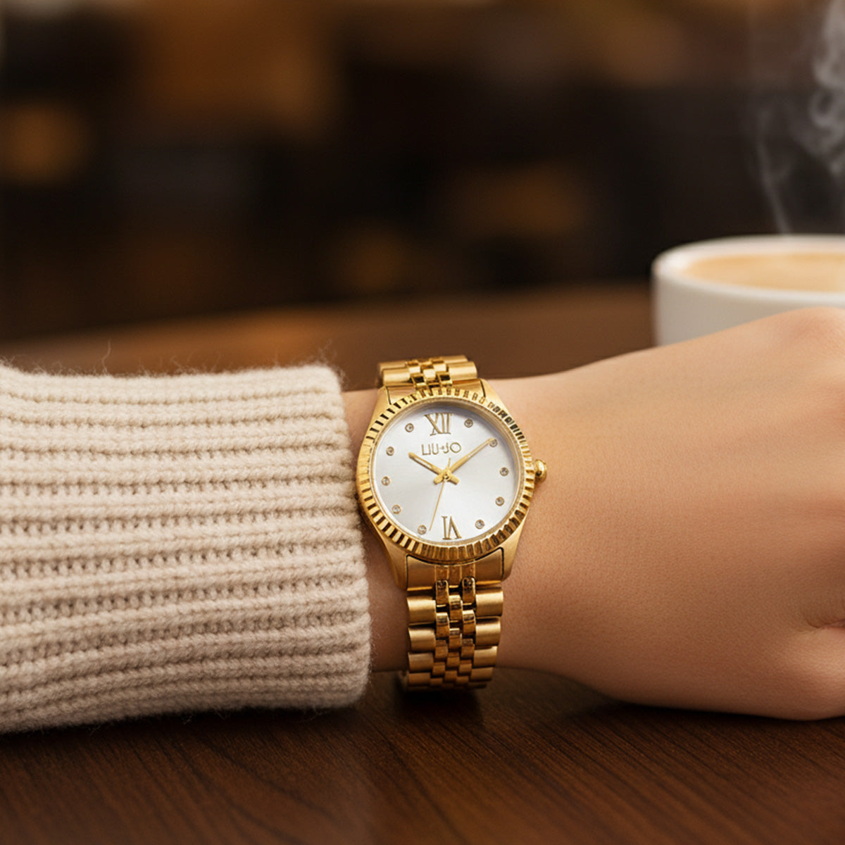 Liu Jo Casual Tiny Gold Watch - TLJ1137
