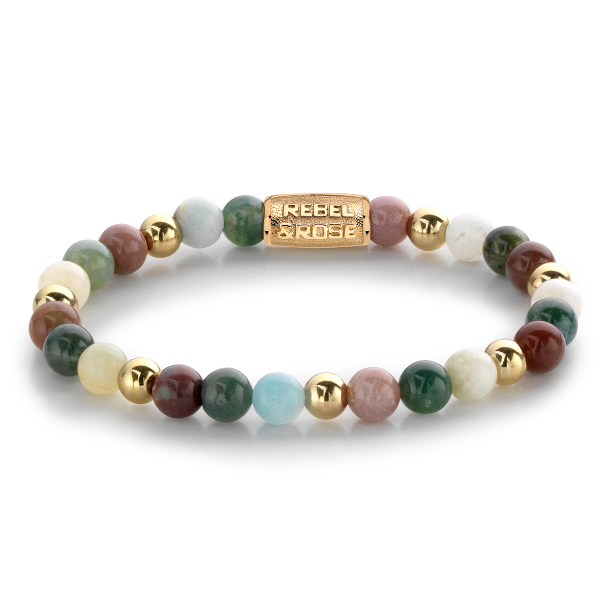 Spring Shine - Yellowgold ionplated Bracelet - RR-60077-G-S