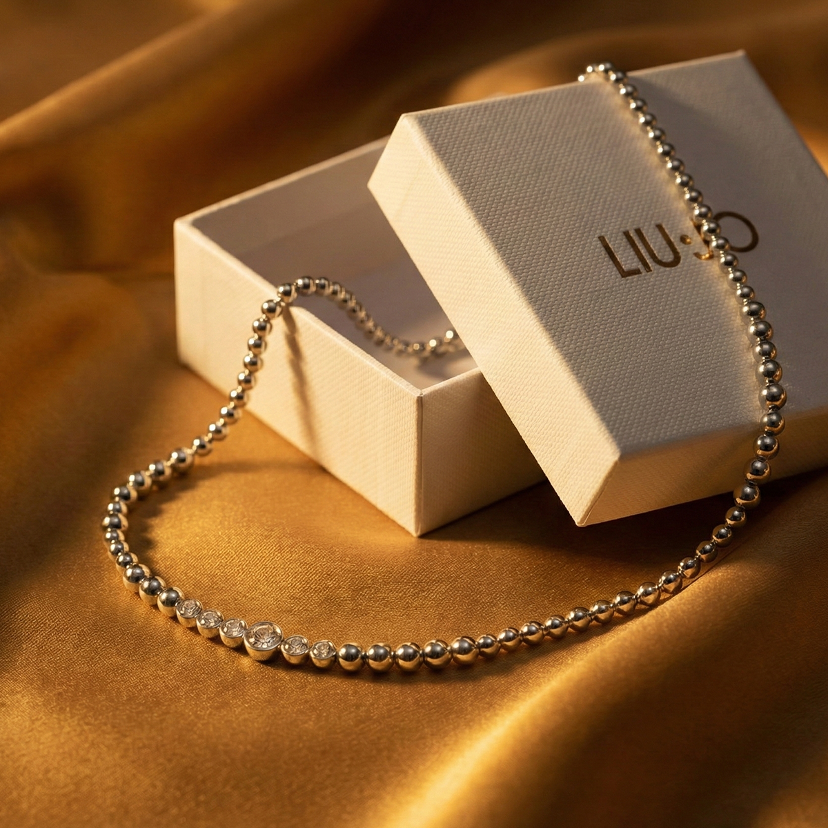 Liu Jo Eden Silver Necklace - LJ2825