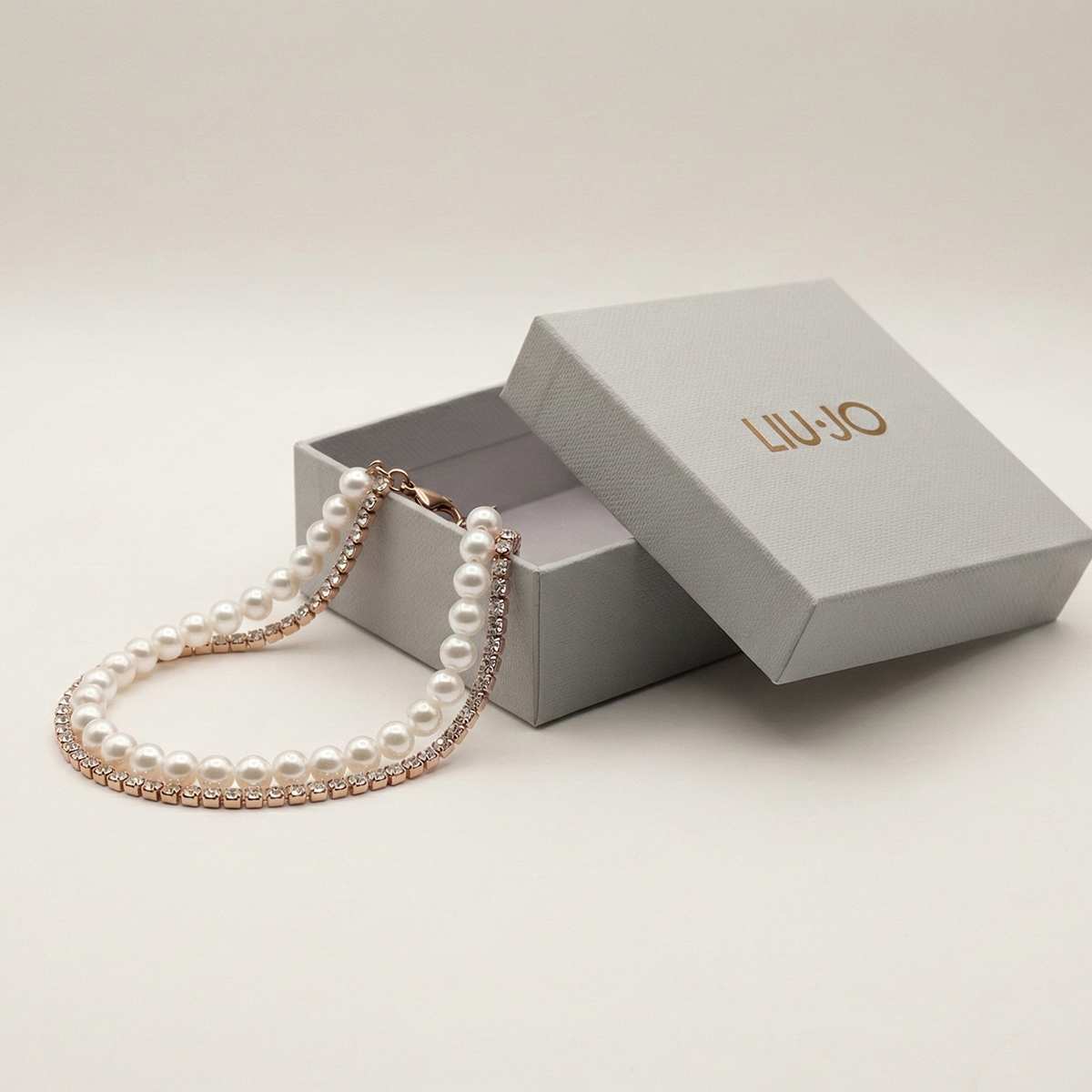 Liu Jo Duo Rosegold Bracelet - LJ3029