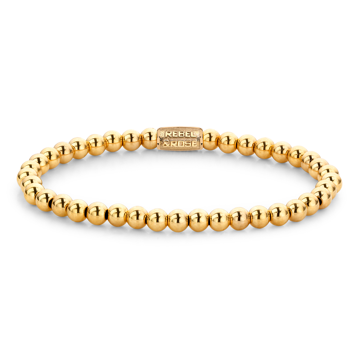 Yellowgold Rocks Bracelet - RR-40038-G-S