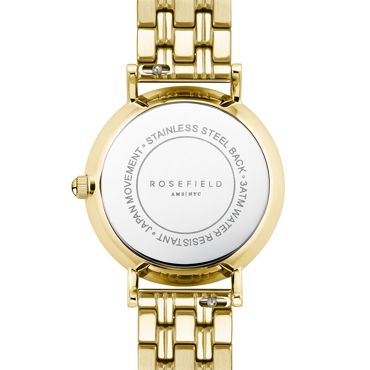 Rosefield Small Edit Champagne Steel Gold - SCGSG-S05